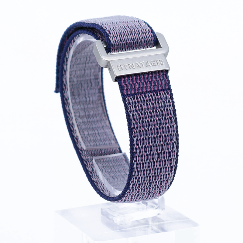 SOS Emergency Bracelet Textile Purple