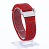SOS Notfallarmband Textil Rot