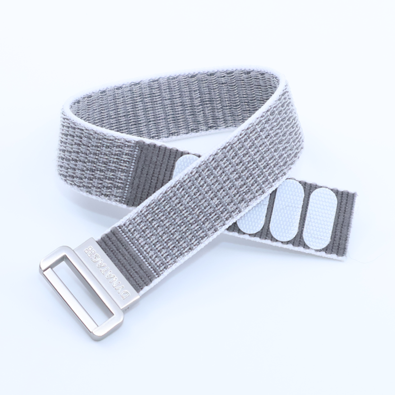 SOS textile emergency bracelet Grey