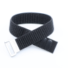 SOS textile emergency bracelet Black