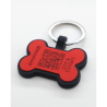 Pet-Tag SOS "Bone" Silicone Red