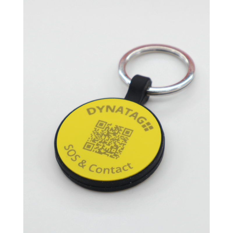 Pet-Tag SOS "Bone" Silicone Red