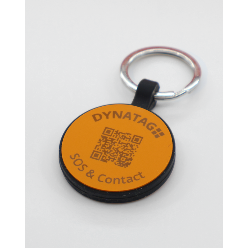 Pet-Tag SOS "Bone" Silicone Red