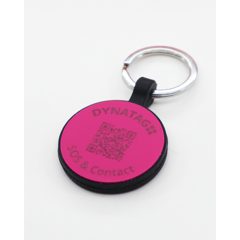 Pet-Tag SOS "Bone" Silicone Red
