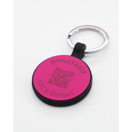 Pet-Tag SOS "Bone" Silicone Red