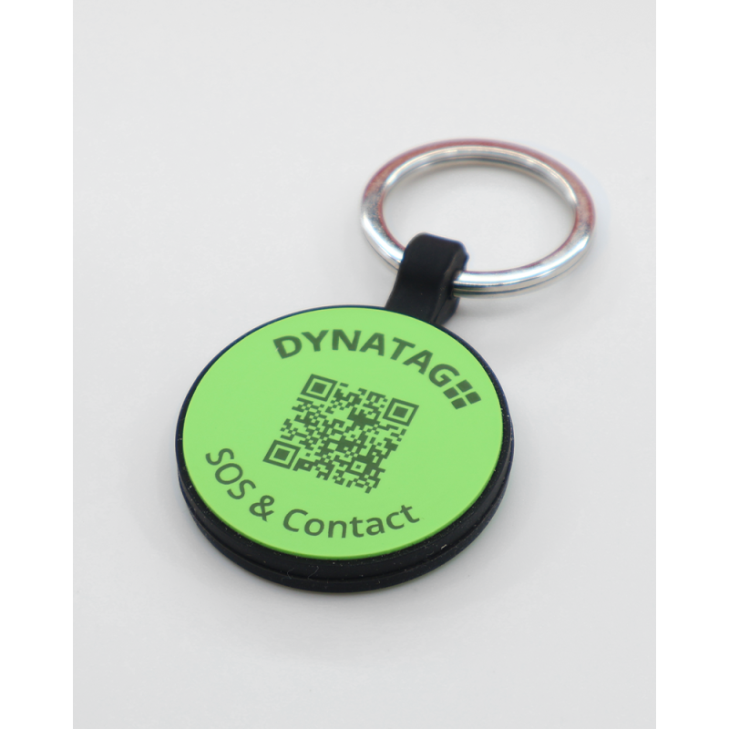 Pet-Tag SOS "Bone" Silicone Red