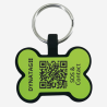 Pet-Tag SOS "Bone" Silicone Green