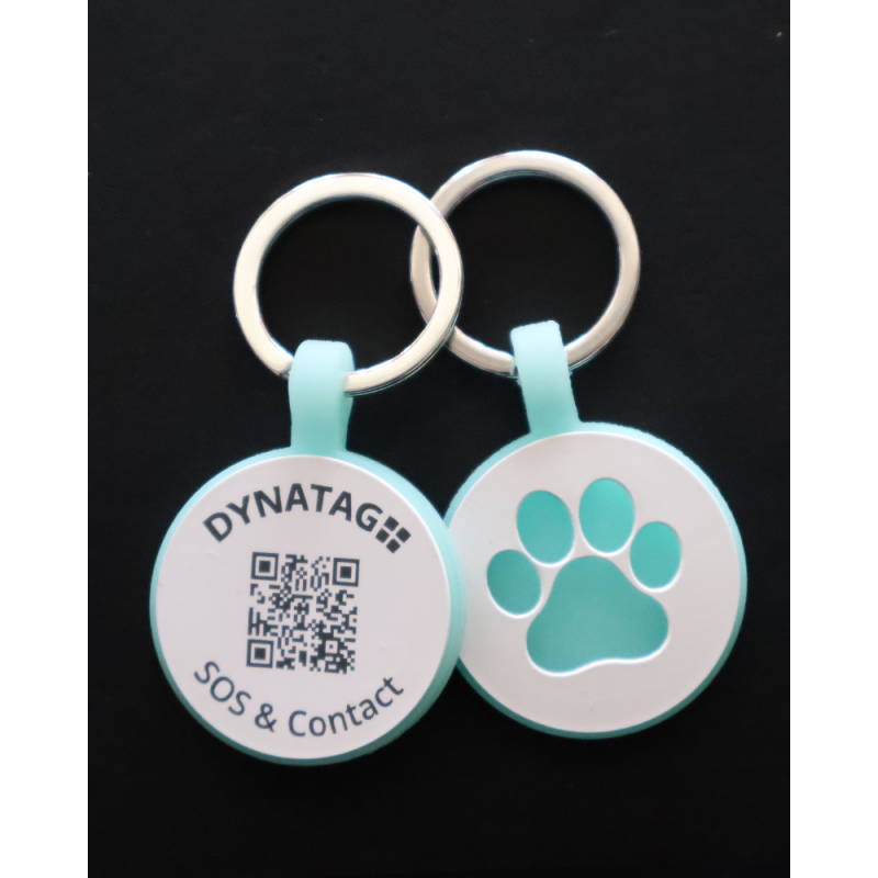 Pet-Tag SOS "Bone" Silicone Red