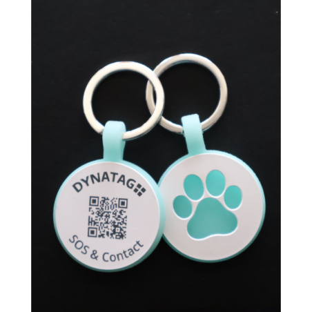 Pet-Tag SOS "Bone" Silicone Red