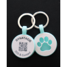 Pet-Tag SOS "Bone" Silicone Red