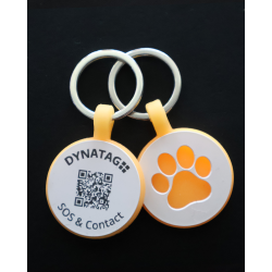 Pet-Tag SOS "Bone" Silicone Red