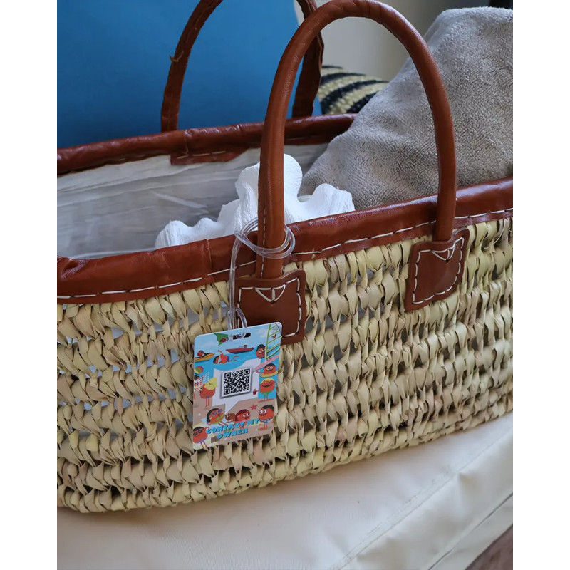 SOS Luggage Tag Beach Fun