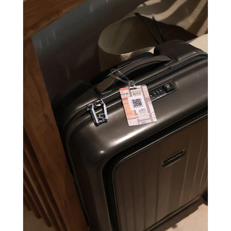 SOS Luggage Tag Happy Travel