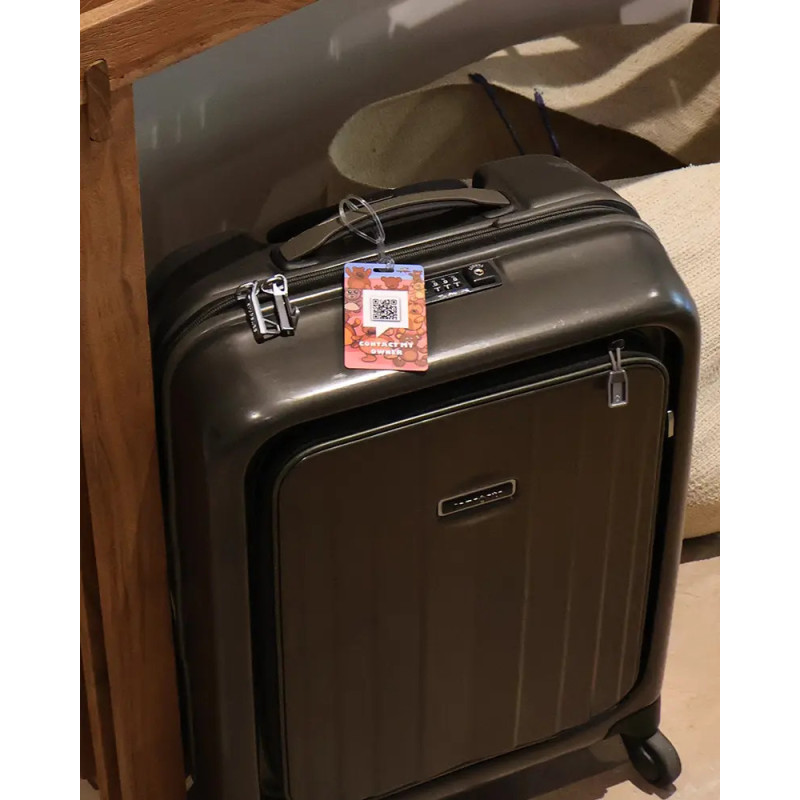 SOS Luggage Tag Cuddly Teddy