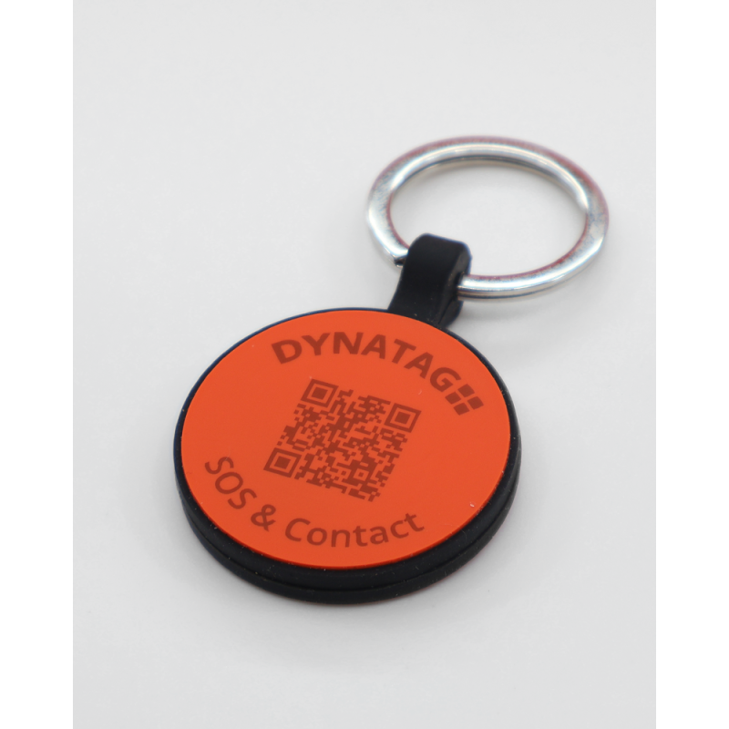 Pet-Tag SOS "Bone" Silicone Red