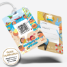 SOS Luggage Tag Beach Fun