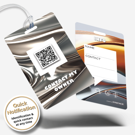 SOS Gepäckanhänger Galactic Silver