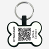 Pet-Tag SOS "Bone" Silicone White
